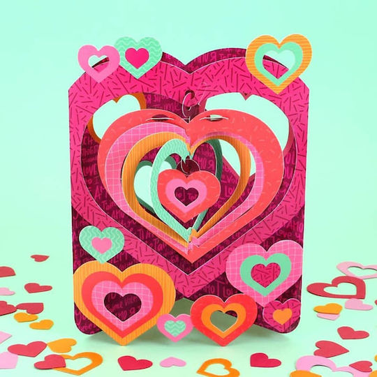 Santoro Love Swing Card 3d Card