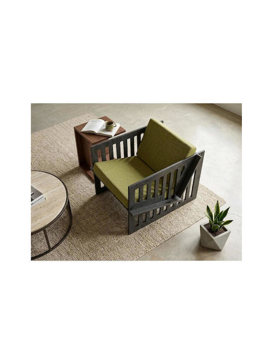 Green Armchair 65x55x42cm