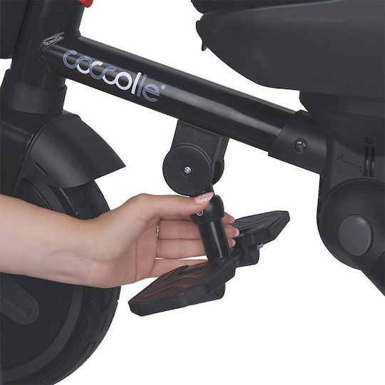 Coccolle Foldable Tricycle with Parental Handle for 5+ Years Beige