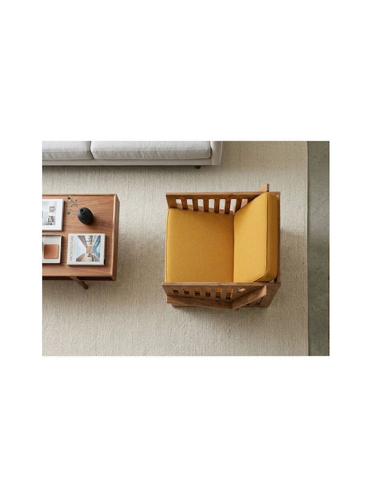 Yellow Armchair 65x82x42cm