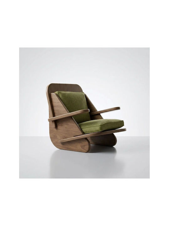 Green Armchair 65x55x55cm