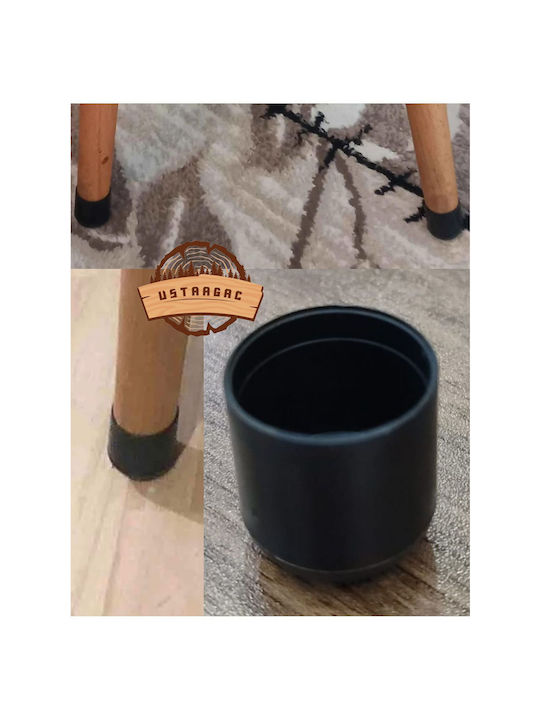 Kitchen Wooden Beige Stools