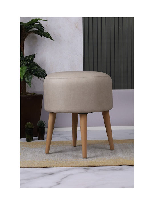 Kitchen Wooden Beige Stools