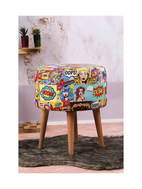 Kitchen Wooden Stools Gourgken