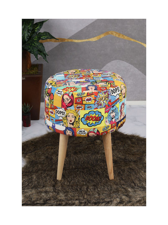 Kitchen Wooden Stools Gourgken