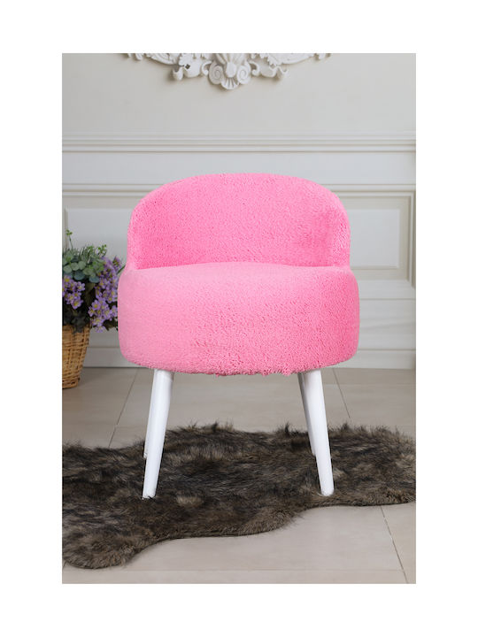 Living Room Wooden Stools Padded