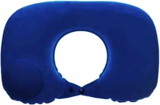 Inflatable Travel Pillow Orange