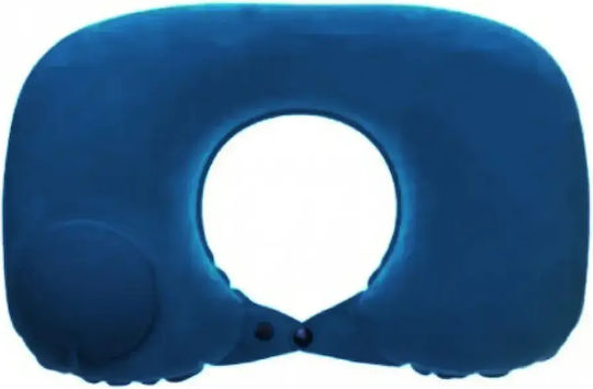 Inflatable Travel Pillow Orange