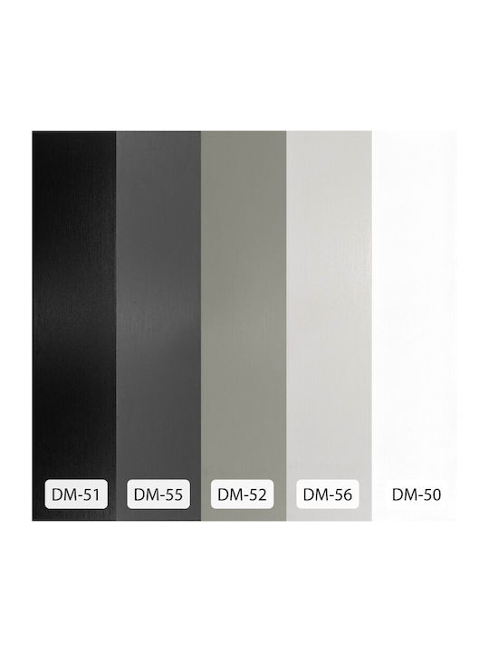 FS Wooden Shading Blind In Black Colour W100xH100cm