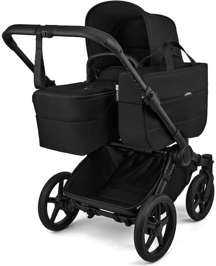 Bugaboo 6 Complete Ρυθμιζόμενο Καρότσι 2 σε 1 Kατάλληλο για Nεογέννητο Μαύρο