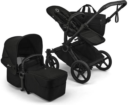 Bugaboo 6 Complete Ρυθμιζόμενο Καρότσι 2 σε 1 Kατάλληλο για Nεογέννητο Μαύρο