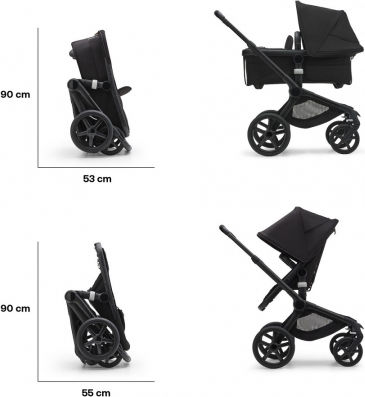 Bugaboo Ρυθμιζόμενο Καρότσι 2 σε 1 Kατάλληλο για Nεογέννητο Πράσινο