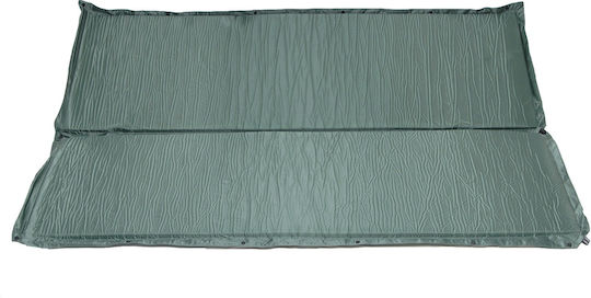 Campus Αυτοφούσκωτο Μονό Υπόστρωμα Camping 180x55cm Πάχους 5cm Πράσινο