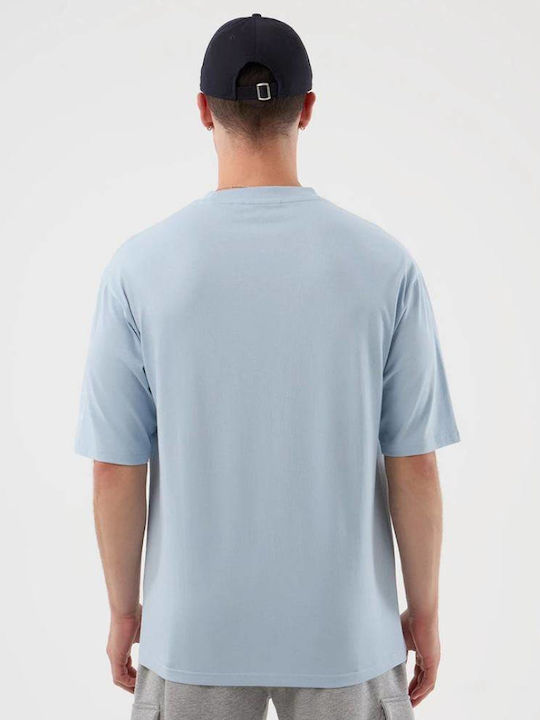 New Era Mlb Script Athletic T-shirt Light Blue