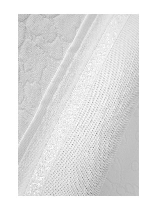 SteweHome Kitchen Towel Made of 100% Cotton in White Colour 30x50cm 6 Pieces