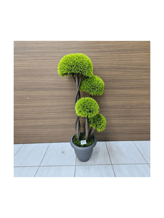 Künstliche Dekorative Topfpflanze Bonsai Moos Pilz Topf 90cm Galifas 554008 Galifas