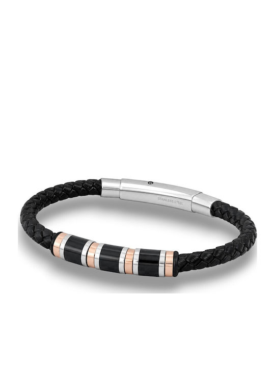 Rosso Amante Herren Leder Handkette Armband Rosso Amante Herren Leder Handkette Armband