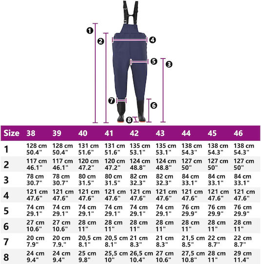 vidaXL Behr Gummistiefel Für Angelbekleidung & Zubehör
