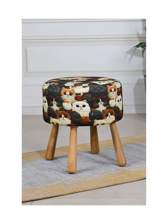 Living Room Wicker Bohemian Stool