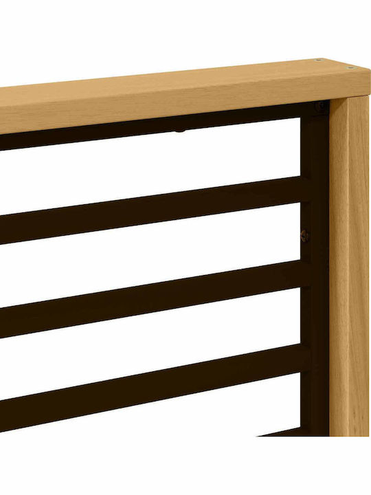 Outdoor Corner Wooden Sofa 59x59x37cm