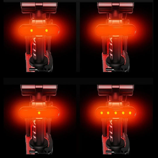 Led Rechargeable Rear Bicycle Light