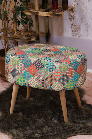Hocker Für Das Wohnzimmer Hölzernes Mehrfarbig
