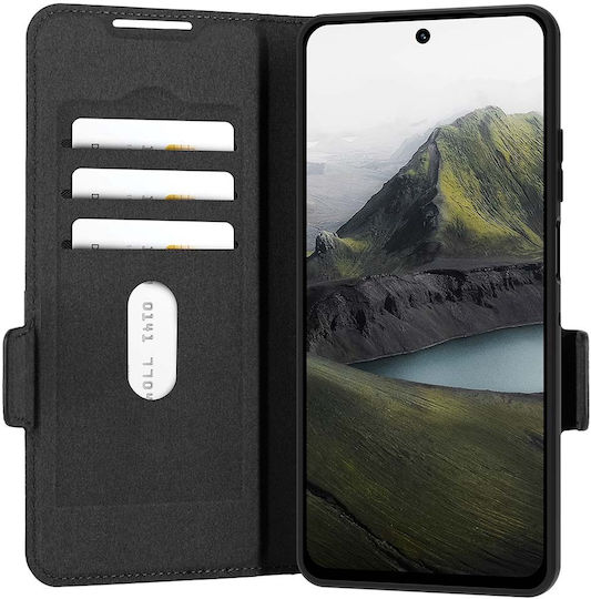 Dbramante1928 Brieftasche Hülle Motorola G56 Oslo Pro Series Stand Funktion Schwarz