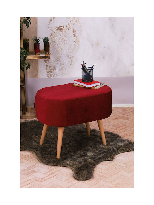 Kitchen Wooden Burgundy Stools