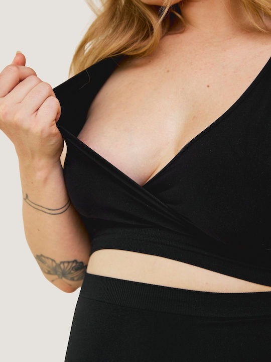 Carriwell Maternity & Nursing Bra Black