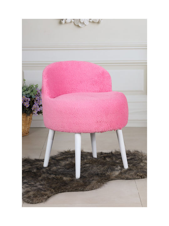 Kitchen Wooden Pink Stools