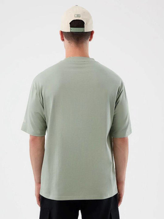 New Era Mlb Script T-shirt Green