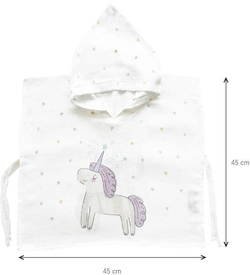 SteweHome Kinder Strandponcho Beiges