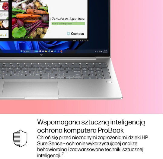 HP ProBook 4 G1i 16" IPS FHD+ (Ultra 7-255U/16GB/512GB SSD/W11 Pro) (Englisch (US) Tastatursprache)