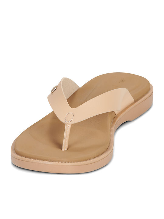 Damen Zehentrenner in Beige Farbe