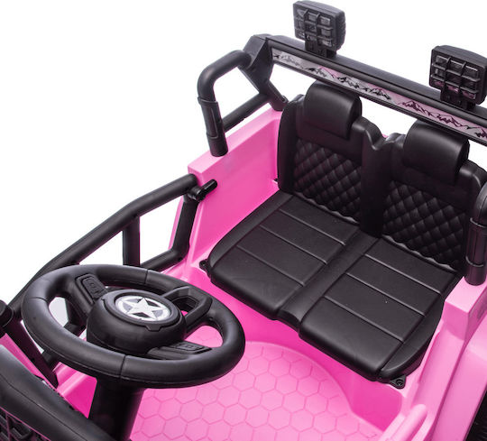 Electric Two Seater Car with Remote Control Type 6 Volt Pink