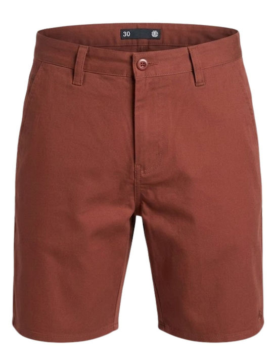 Herren Shorts Chino Braune