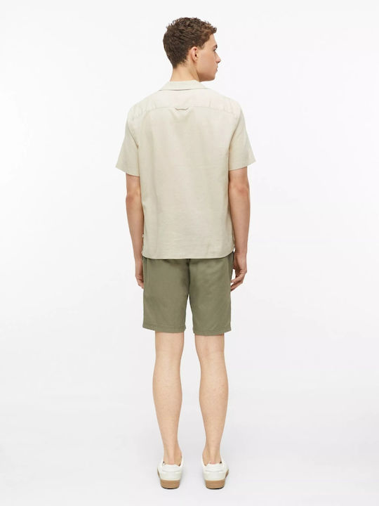 Herren Shorts Olive