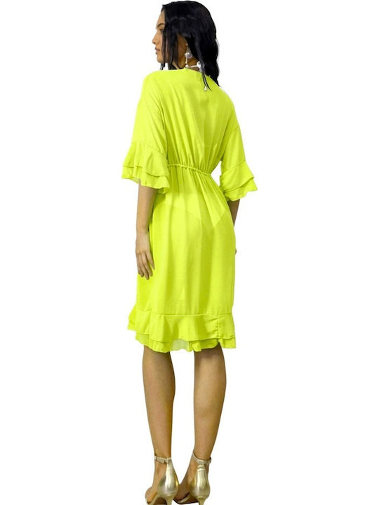 Καφτάνι Παραλίας Yellow