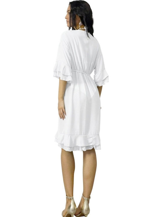 Φόρεμα Παραλίας White