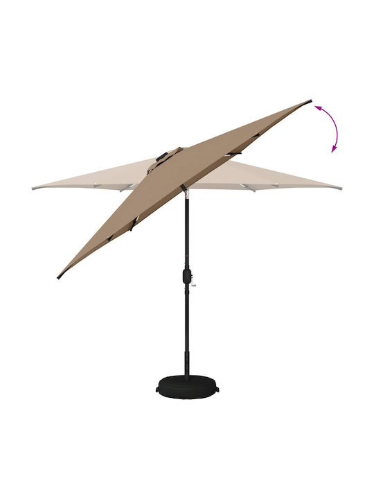 Umbrelă Rotundă Din Aluminiu Maro Φ3m