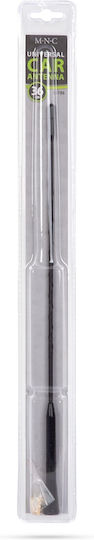 Antena Auto Universală 36 Cm Tijă Antenă Radio Auto M5 M6 Filet Compactă Neagră