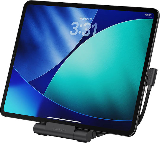 Satechi Stand 4k Usb-c Hub Ipad Foldable Portable Black
