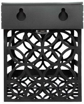 Modee Lighting Set 2 Wandmontierte Solarleuchten Straße Warmweiß mit Fotowiderstand IP44 5cm