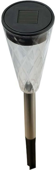 Modee Lighting Set of 24 Spiked Solar Lights Warm White with Photocell IP44 34.5x34.5cm
