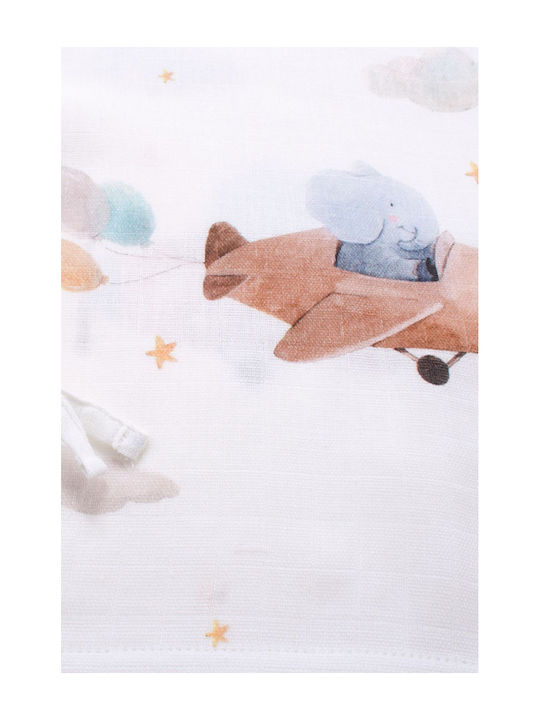 SteweHome Kinderbademantel Beige mit Kapuze