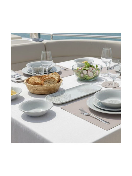 Marine Business Mare Serving Bowl Round Beige 6 Pieces