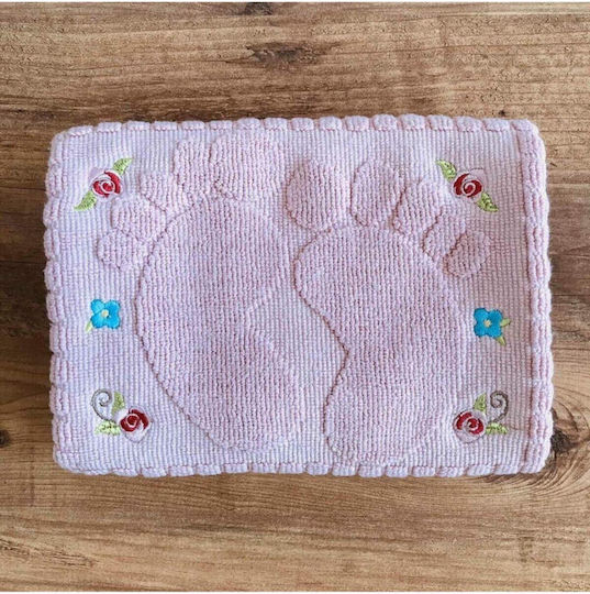 SteweHome Set Covoare De Baie Din Bumbac STE-024863-V51323 Crem 50x70cm 3 Bucăți