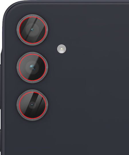 Clappio Complete Replacement Back Camera Lens Galaxy A35 A55 Black