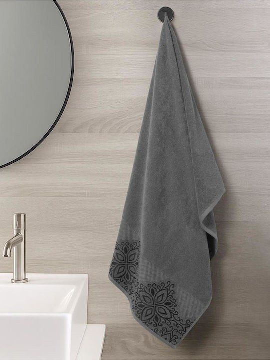 SteweHome Πετσέτα Σώματος 70x140εκ. Γκρι