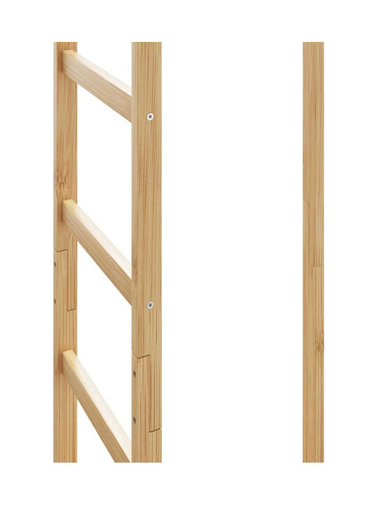 vidaXL vidaXL Boden Kleiderständer aus Bamboo Braune 38,5x30x156cm